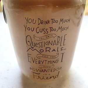 Primitive Friend Candle. Aprox 4.5” h. New.